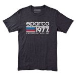 Sparco t-shirt vintage donkergrijs